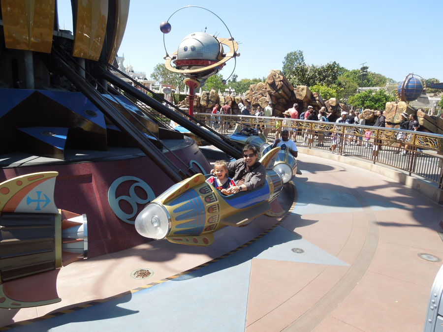 Disneyland Tomorrowland Rockets: The Astro Orbiter